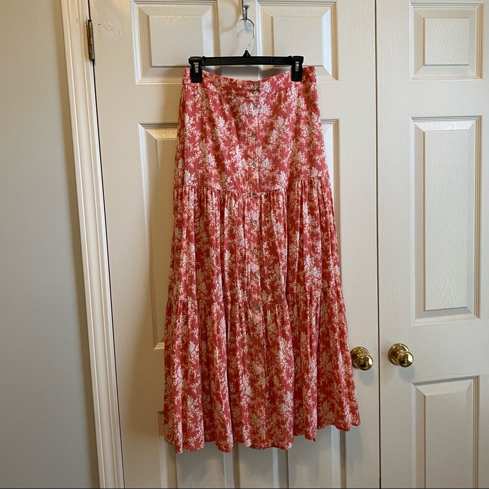 Maxi Chelsea and Violet Floral Skirt